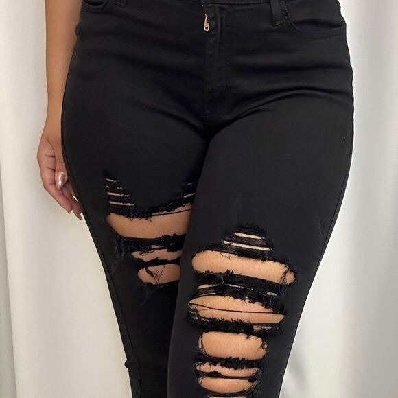 Women Street wear Black Jeans - Picture 3 of 3